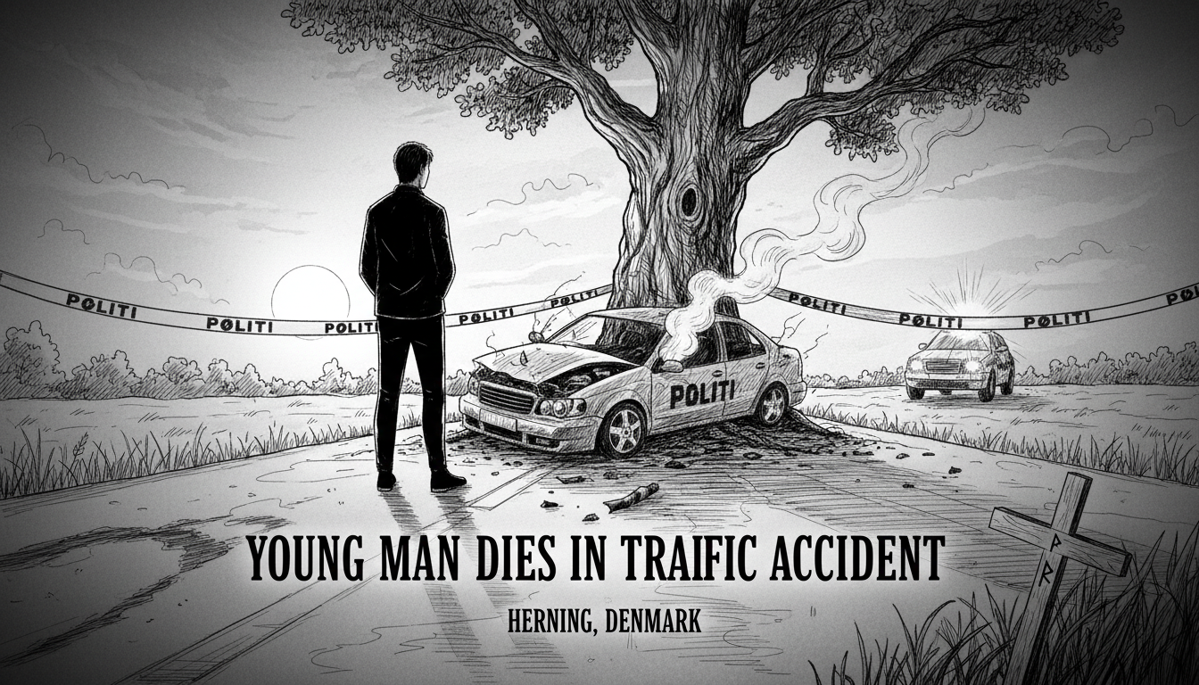 Young Man Dies in Traffic Accident in Herning
