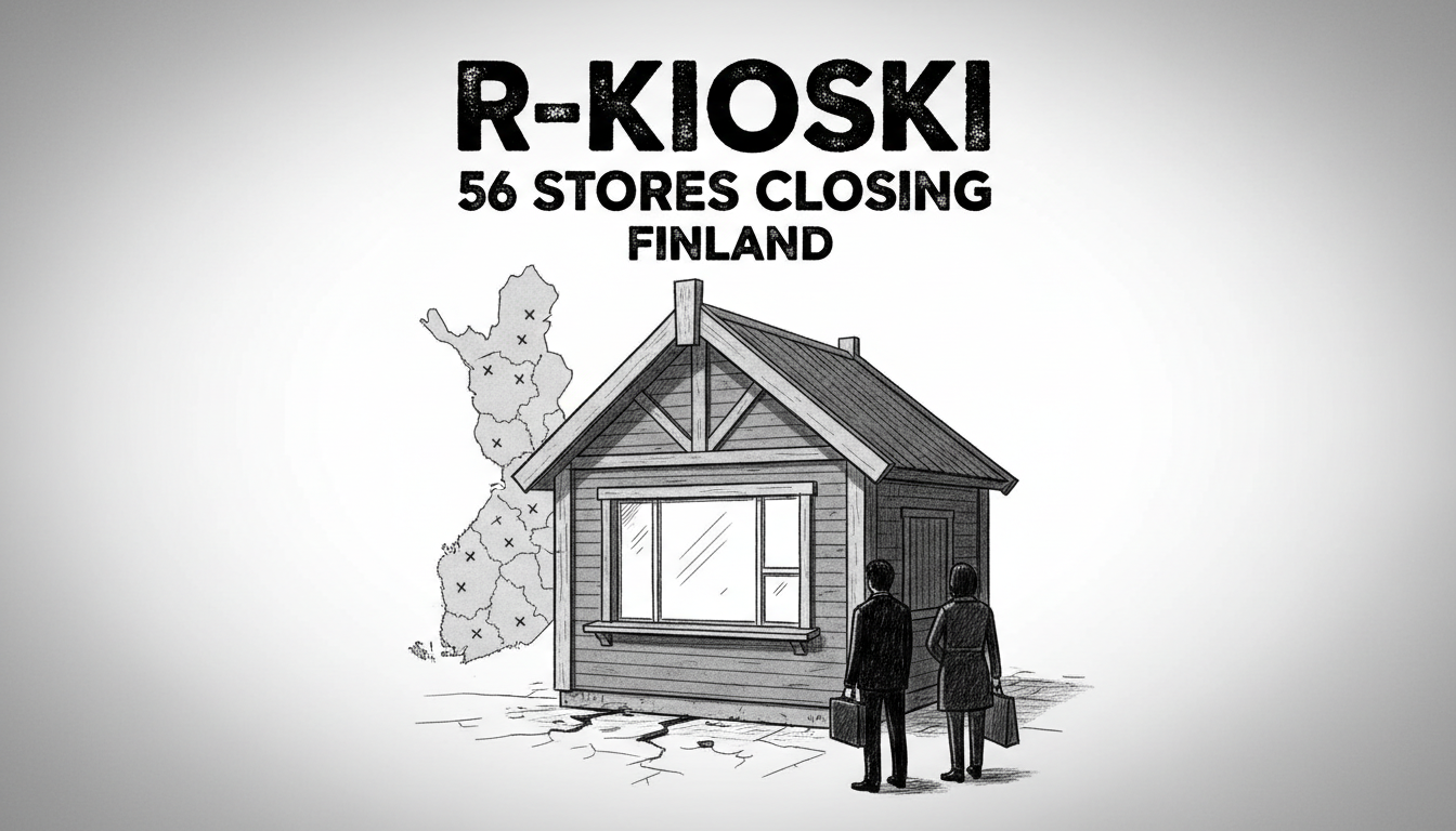 R-Kioski Announces Closure of 56 Stores Across Finland