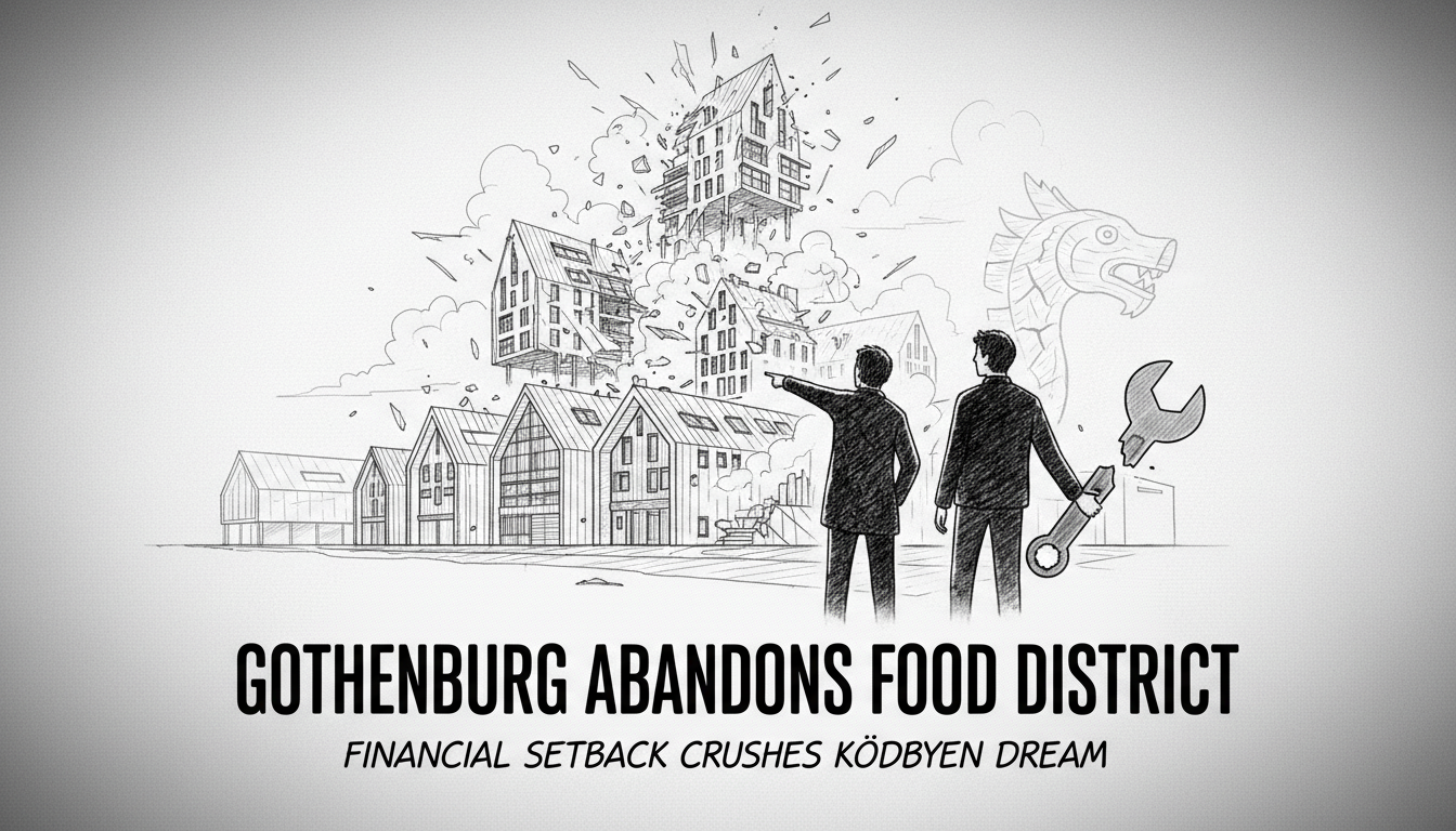 Gothenburg Abandons Plans for Danish-Style Food District