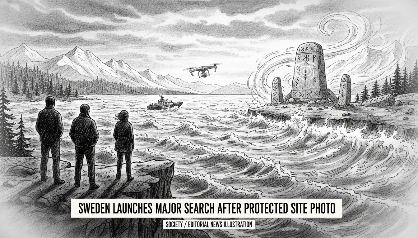 Sweden Launches Major Search After Protected Site Photo
