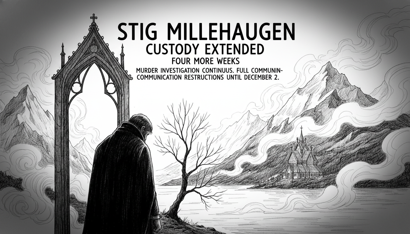 Stig Millehaugen Remains in Custody for Four More Weeks