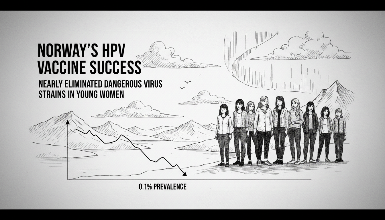 HPV Vaccine Shows Dramatic Success in Norway's Young Women