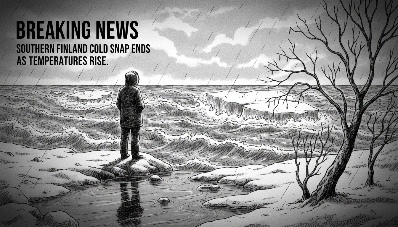 Southern Finland Cold Snap Ends as Temperatures Rise