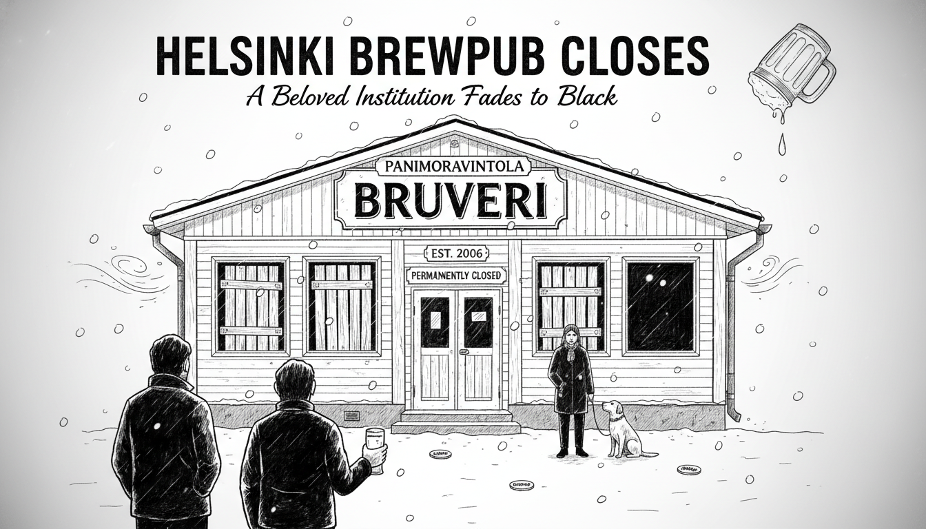 Popular Helsinki Brewpub Closes Its Doors