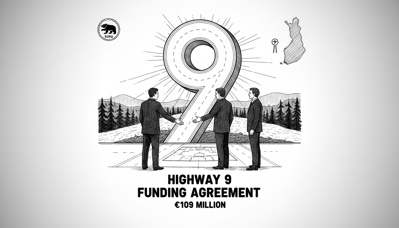 Finnish Government Reaches Agreement on Highway 9 Funding
