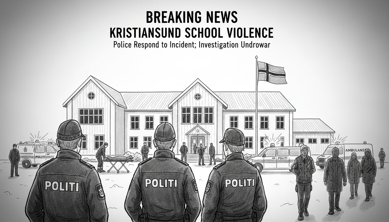 Police Respond to School Violence Incident in Kristiansund