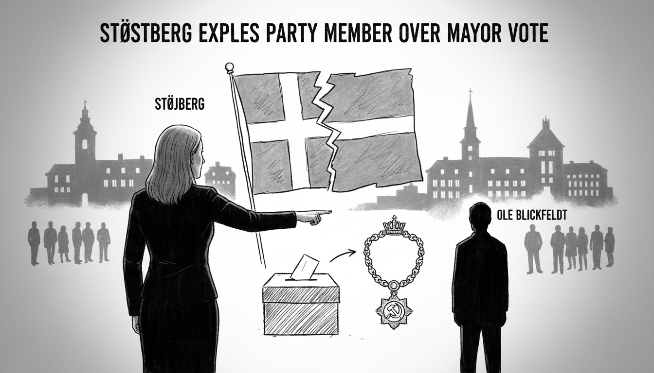 Støjberg expels party member over mayor vote