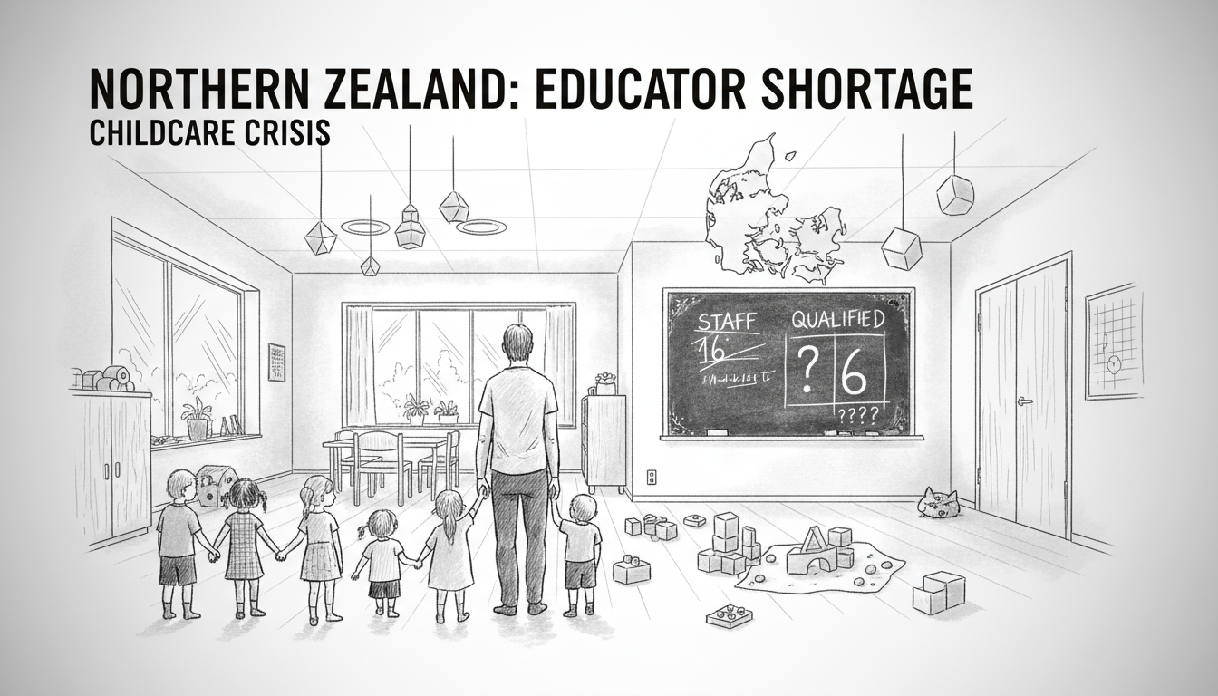 Northern Zealand Faces Severe Educator Shortage as Centers Struggle to Hire