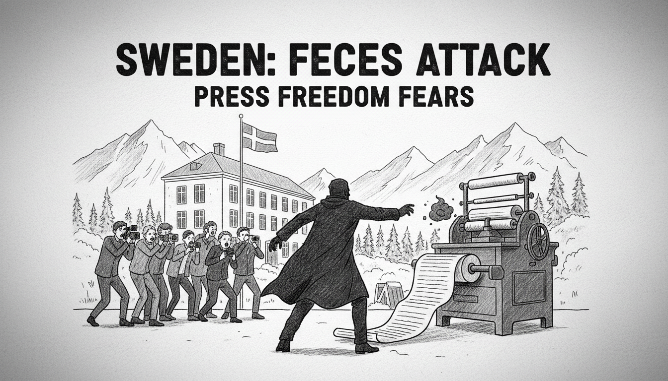 Sweden: 1 Feces Attack Sparks Press Freedom Fears