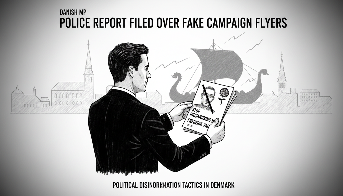 Danish MP Files Police Report Over Fake Campaign Flyers