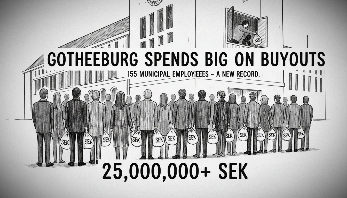 Gothenburg Spends Over 25 Million on Employee Buyouts