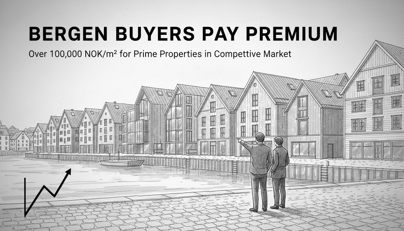 Bergen Buyers Pay Premium for Prime Properties in Competitive Market