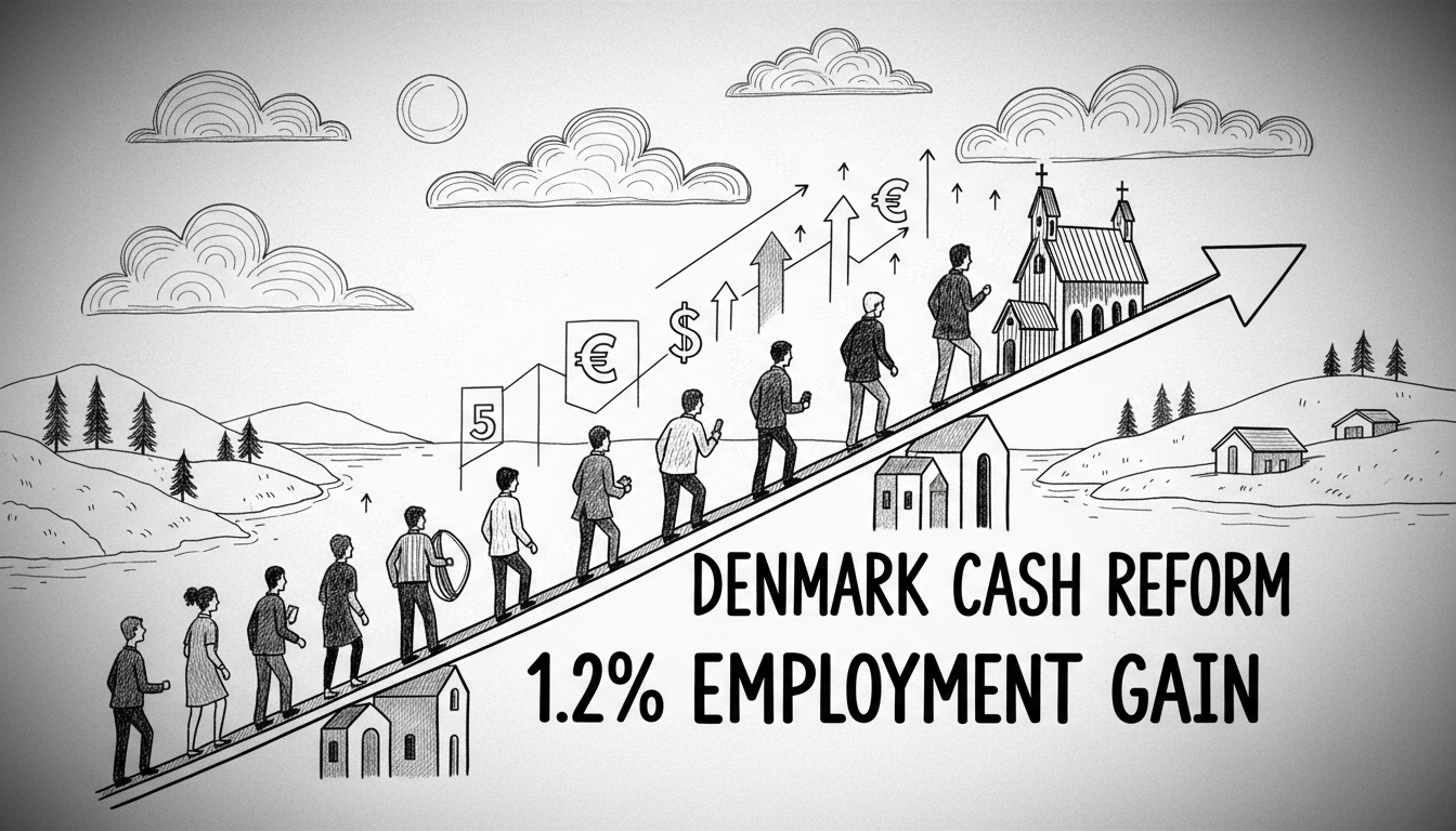 Denmark Cash Reform: 1.2% Employment Gain