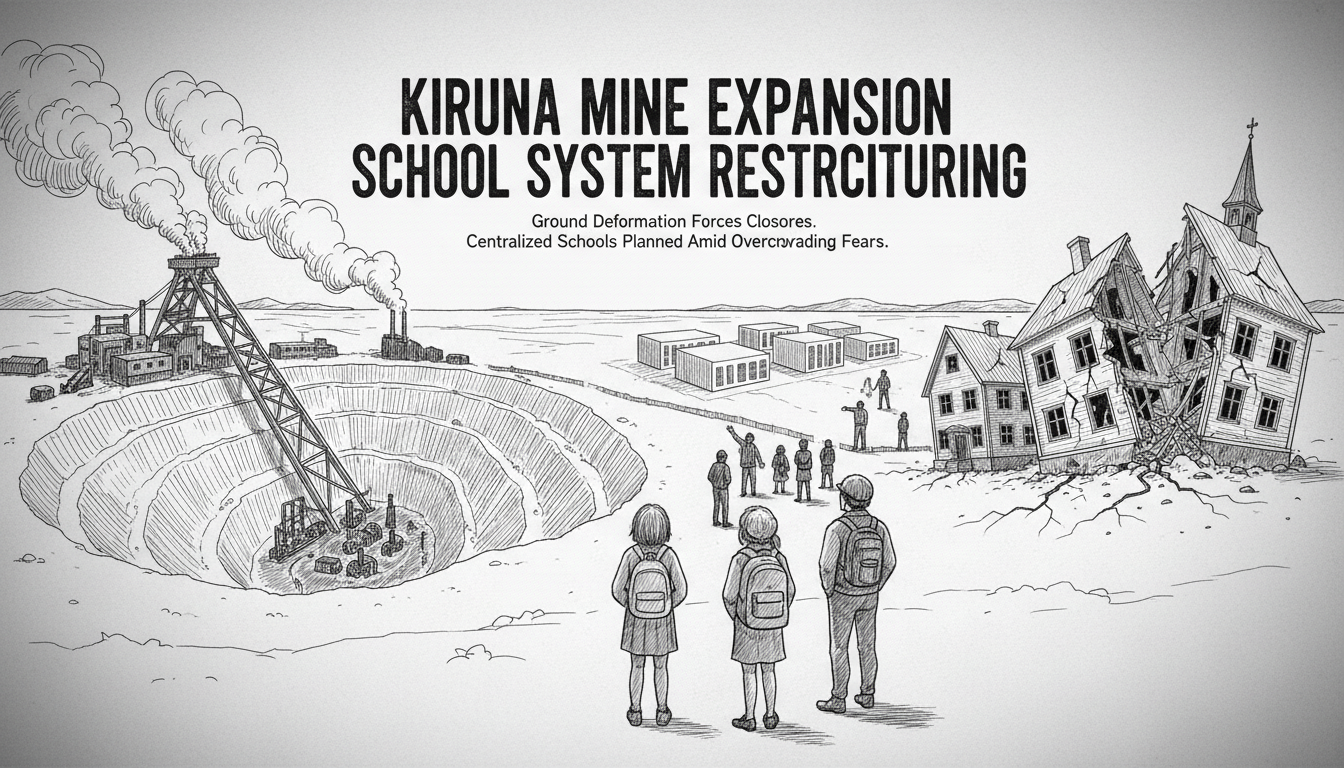 Kiruna Mine Expansion Forces School System Restructuring