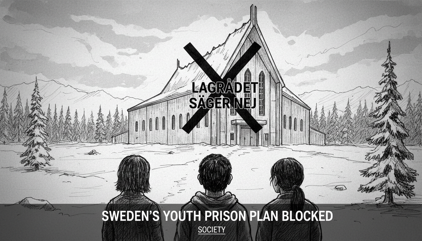 Sweden's Youth Prison Plan Blocked: Lagrådet Says No