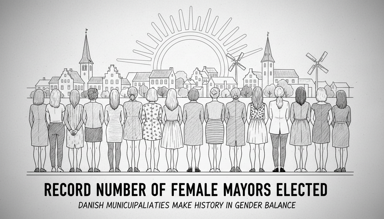 Record Number of Female Mayors Elected Across Danish Municipalities