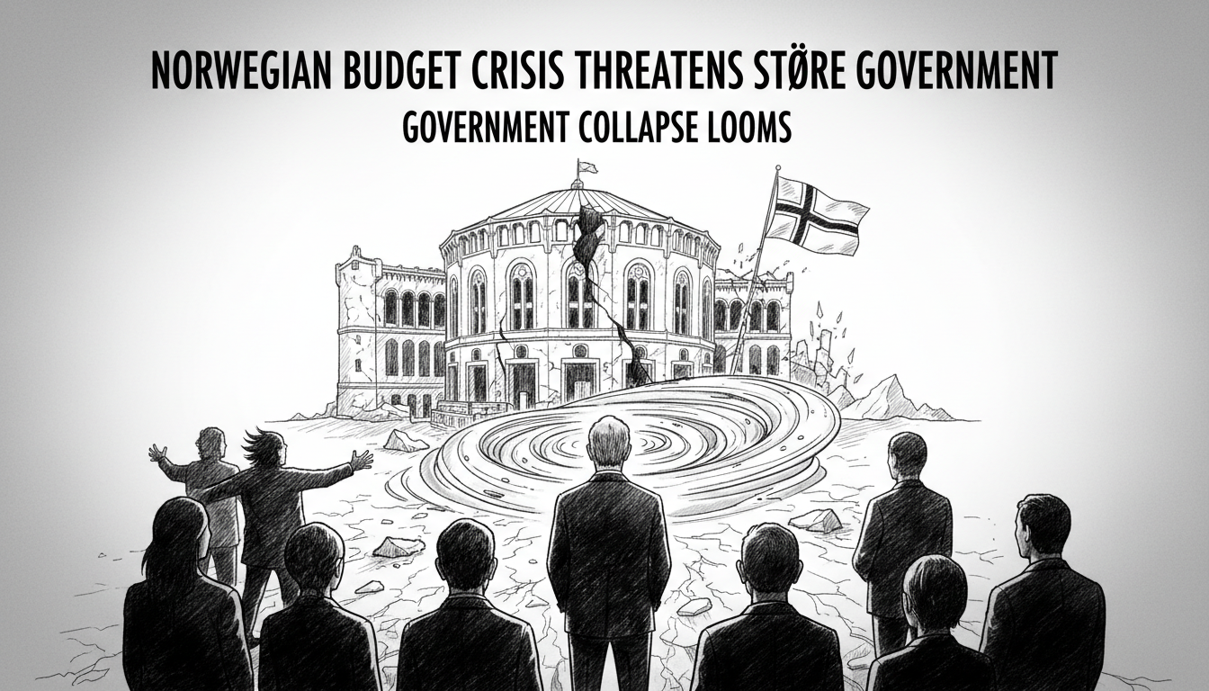 Norwegian Budget Crisis Threatens Støre Government