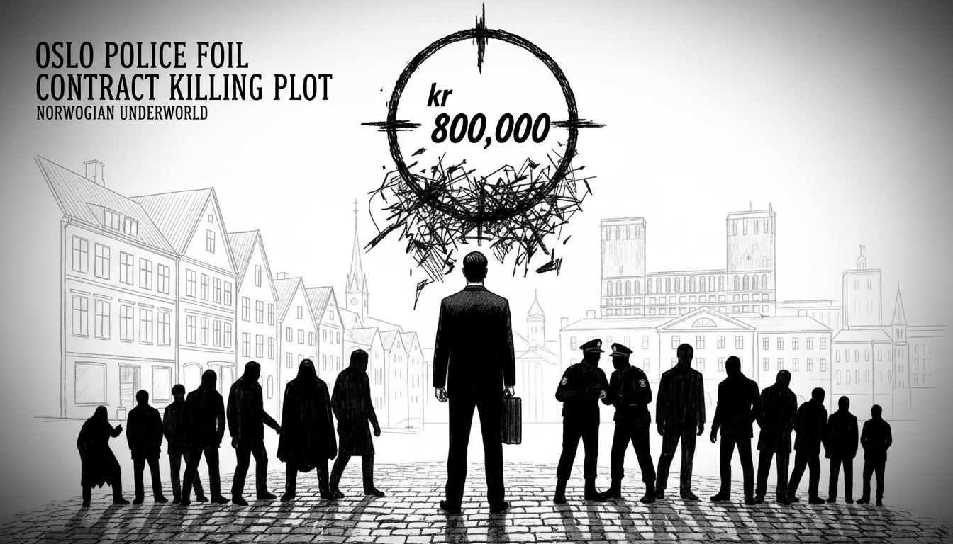 Oslo Police Foil Contract Killing Plot Against Businessman