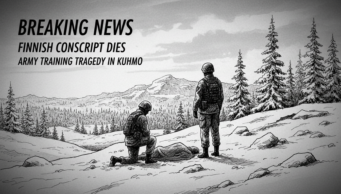 Finnish Conscript Dies in Army Training Exercise in Kuhmo