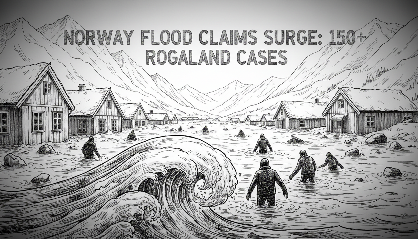 Norway Flood Claims Surge: 150+ Rogaland Cases