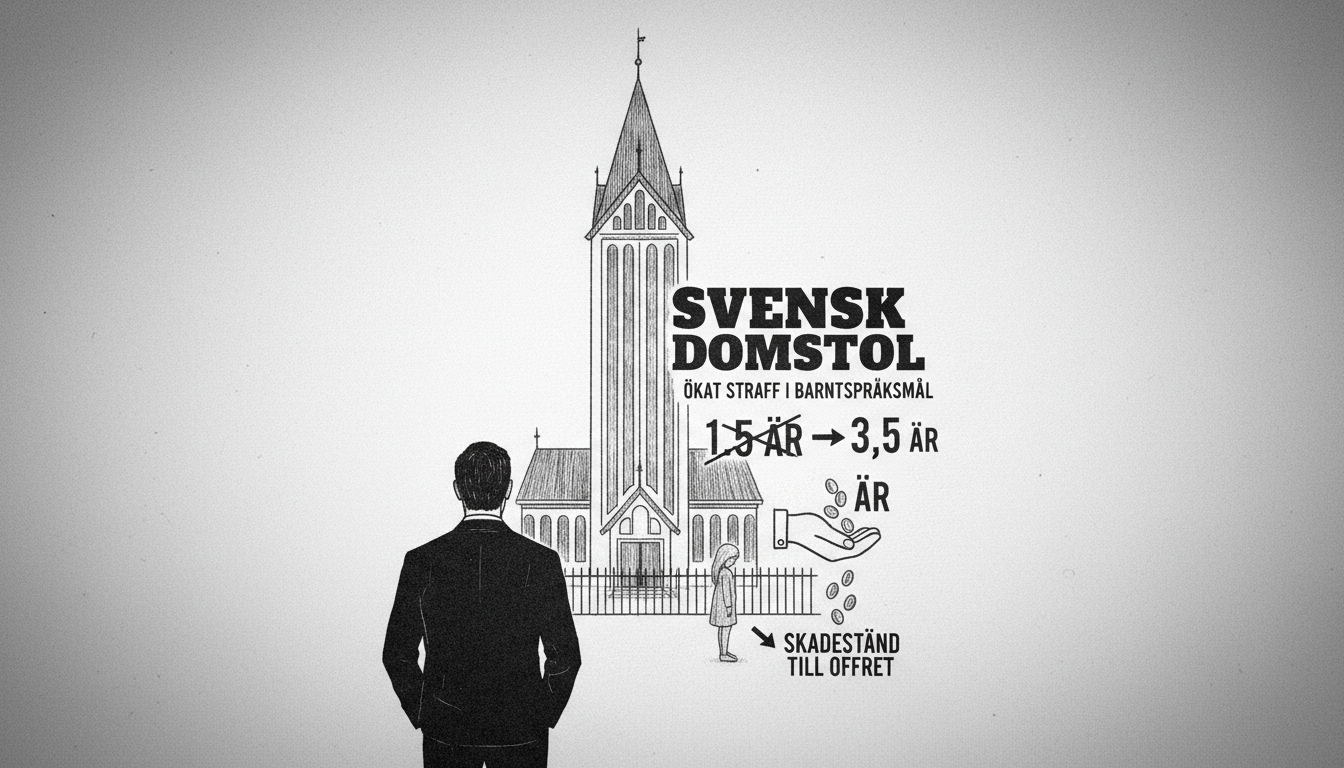 Swedish Court Increases Sentence in Child Rape Case