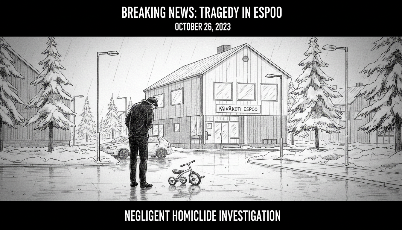 Three-Year-Old Dies After Accident Near Espoo Daycare Center
