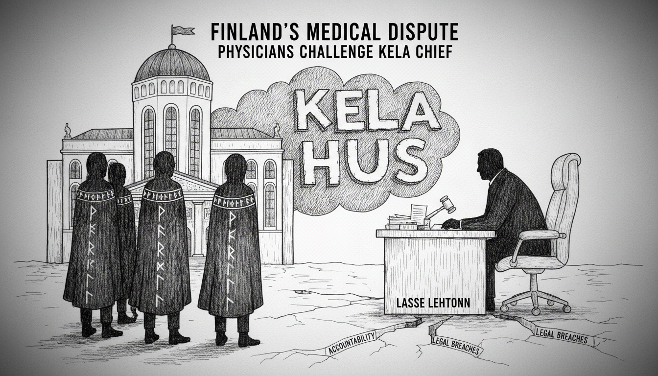 Four Physicians File Complaint Against Kela Chief Over HUS Management Practices