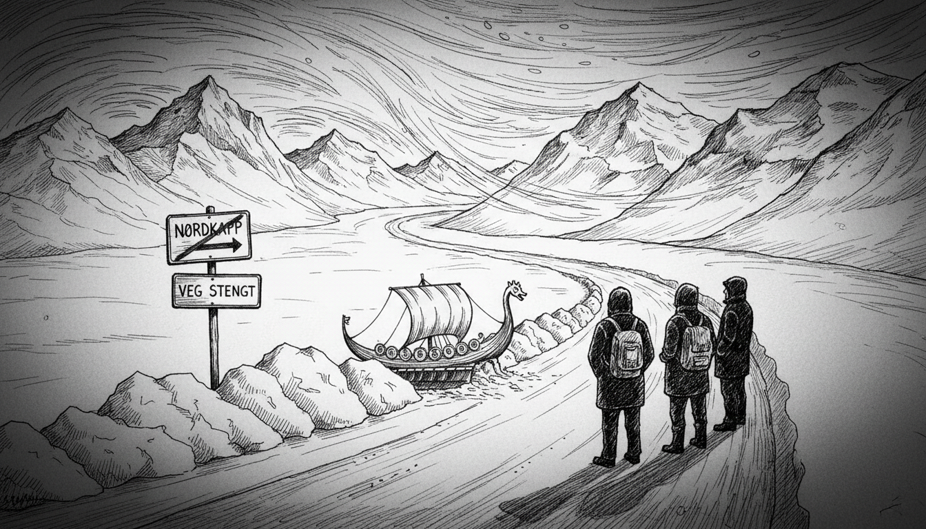 Norway Closes Key Roads: North Cape Cut Off