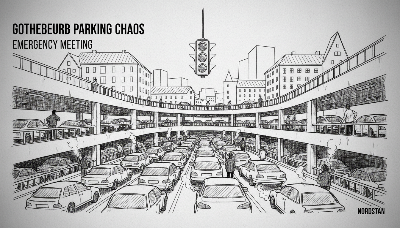 Gothenburg Shopping Mall Calls Emergency Meeting Over Parking Chaos