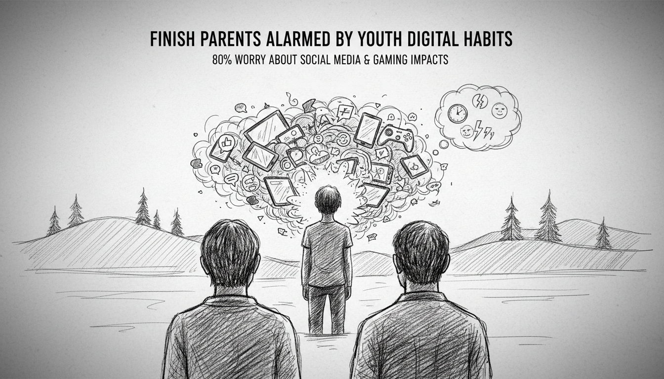 Finnish Parents Voice Concerns Over Youth Digital Media Habits