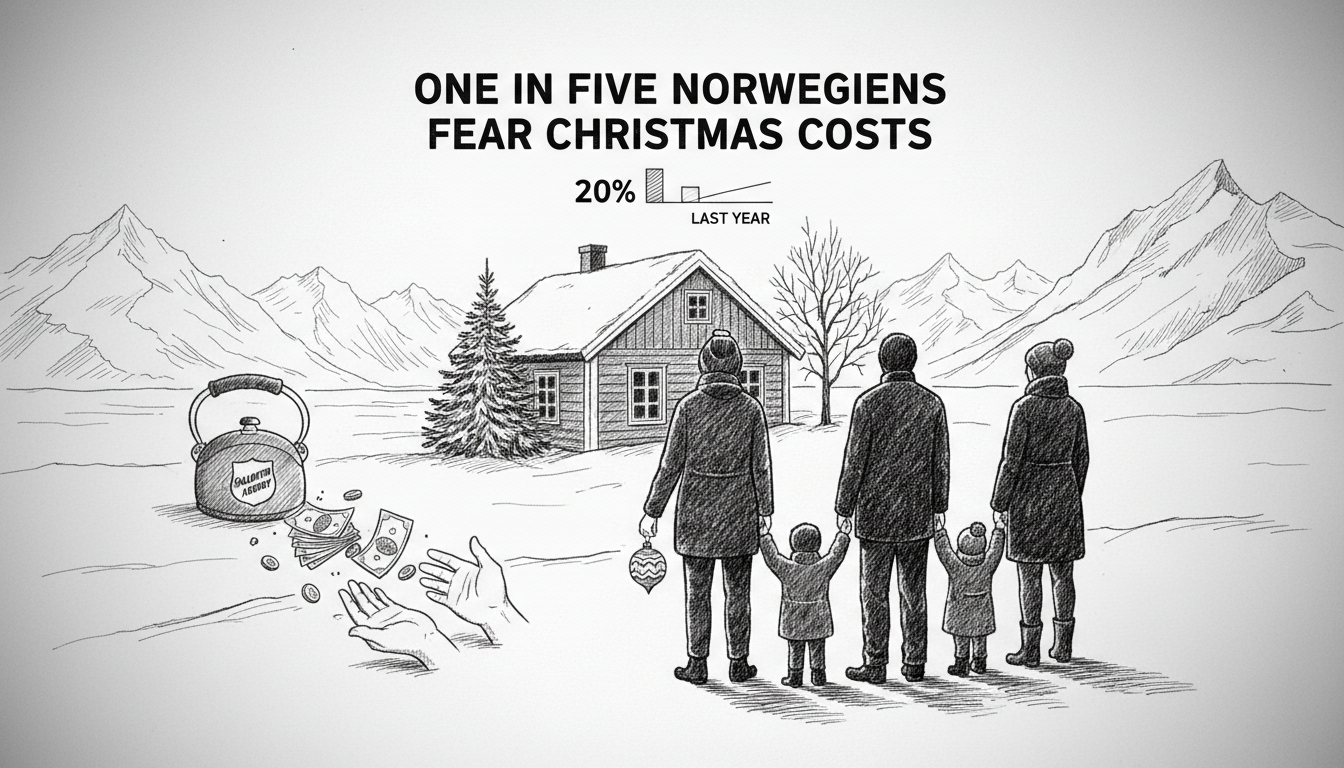 One in Five Norwegians Fear They Cannot Afford Christmas Celebrations