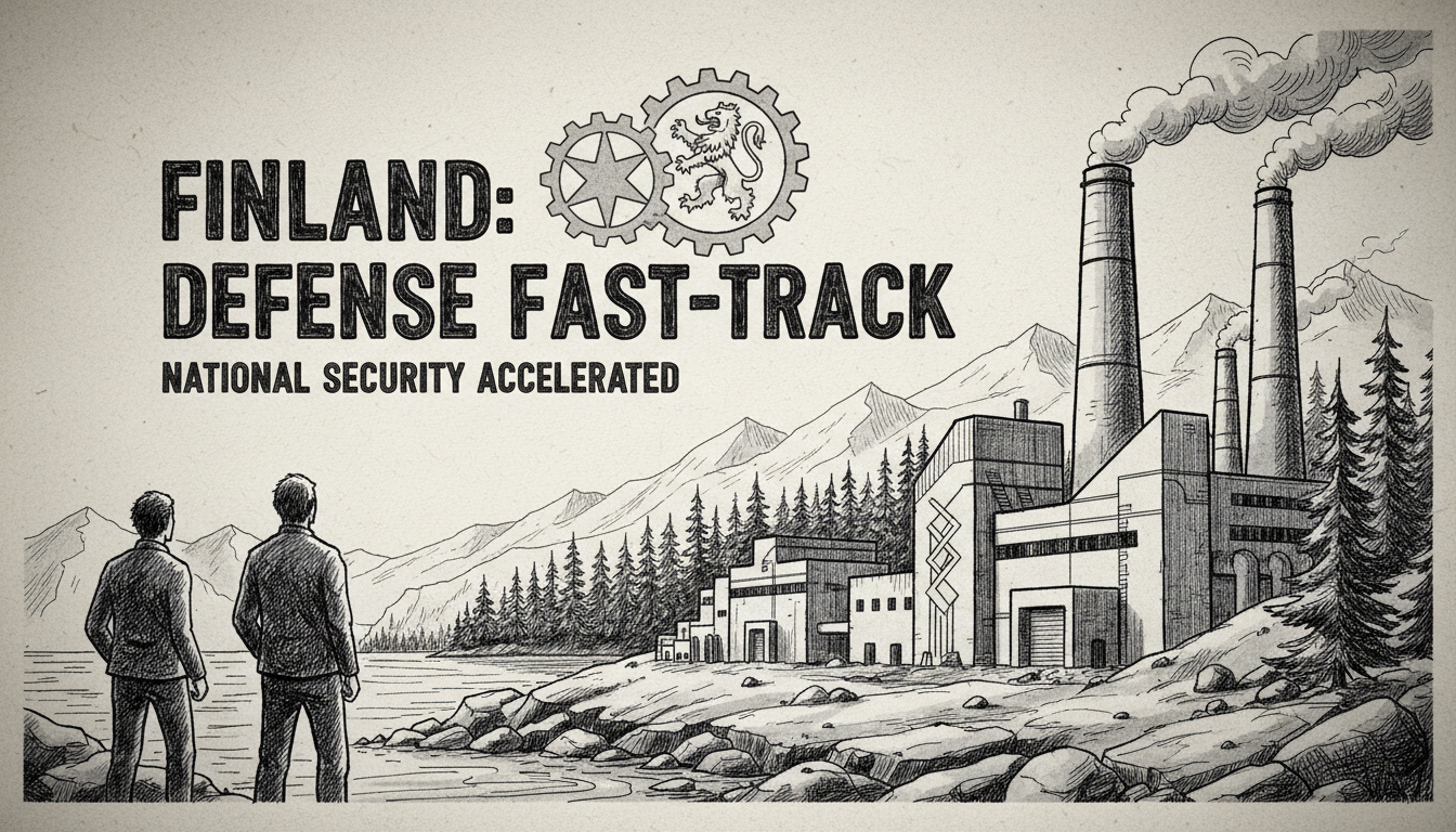 Finland Streamlines Defense Industry Permits to Boost National Security