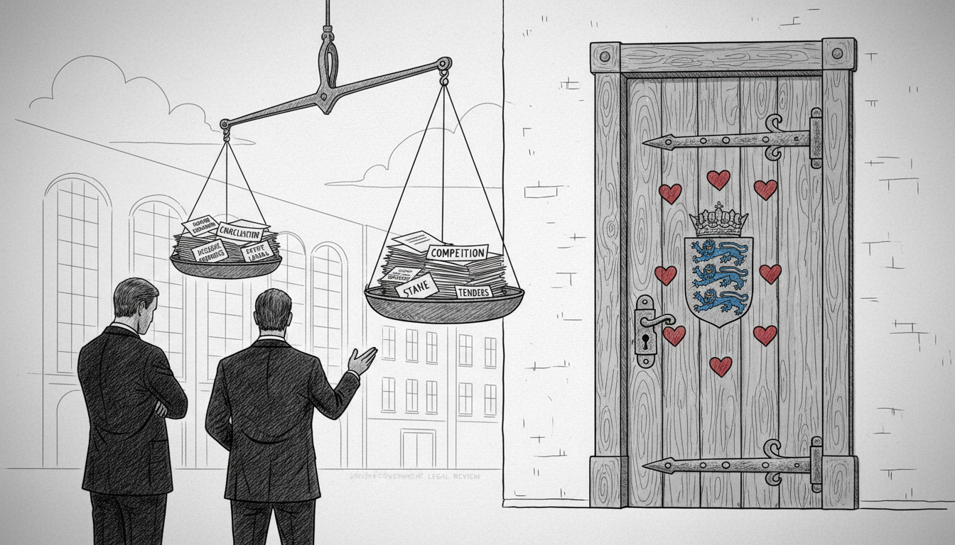 Danish Government Reviews Exclusive State Legal Contract System