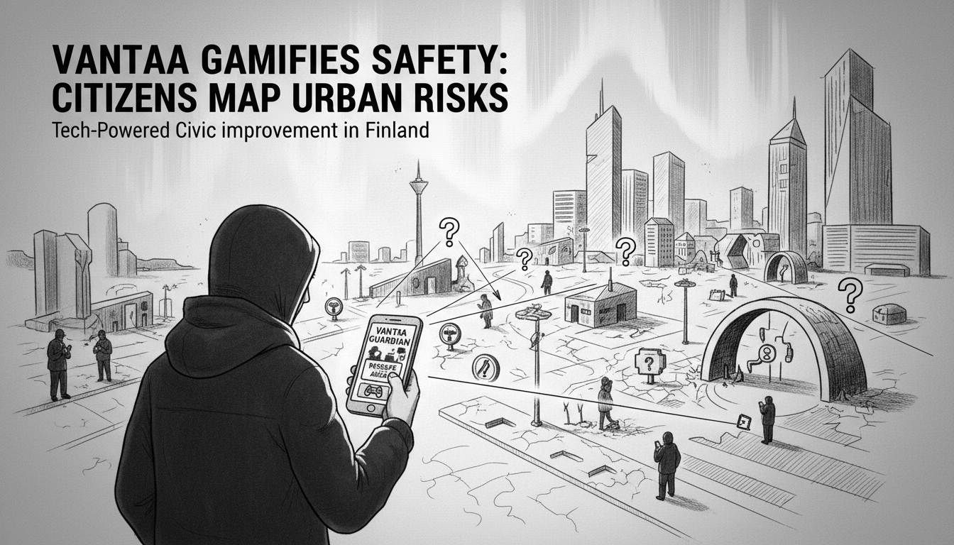 Vantaa Uses Mobile Game App to Map Unsafe Urban Areas