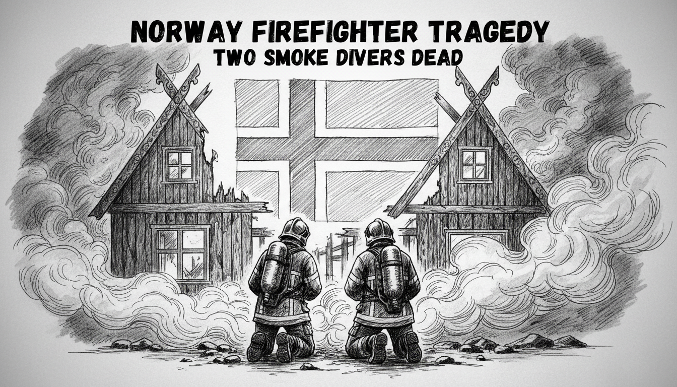 Norway Firefighter Tragedy: Two Smoke Divers Dead