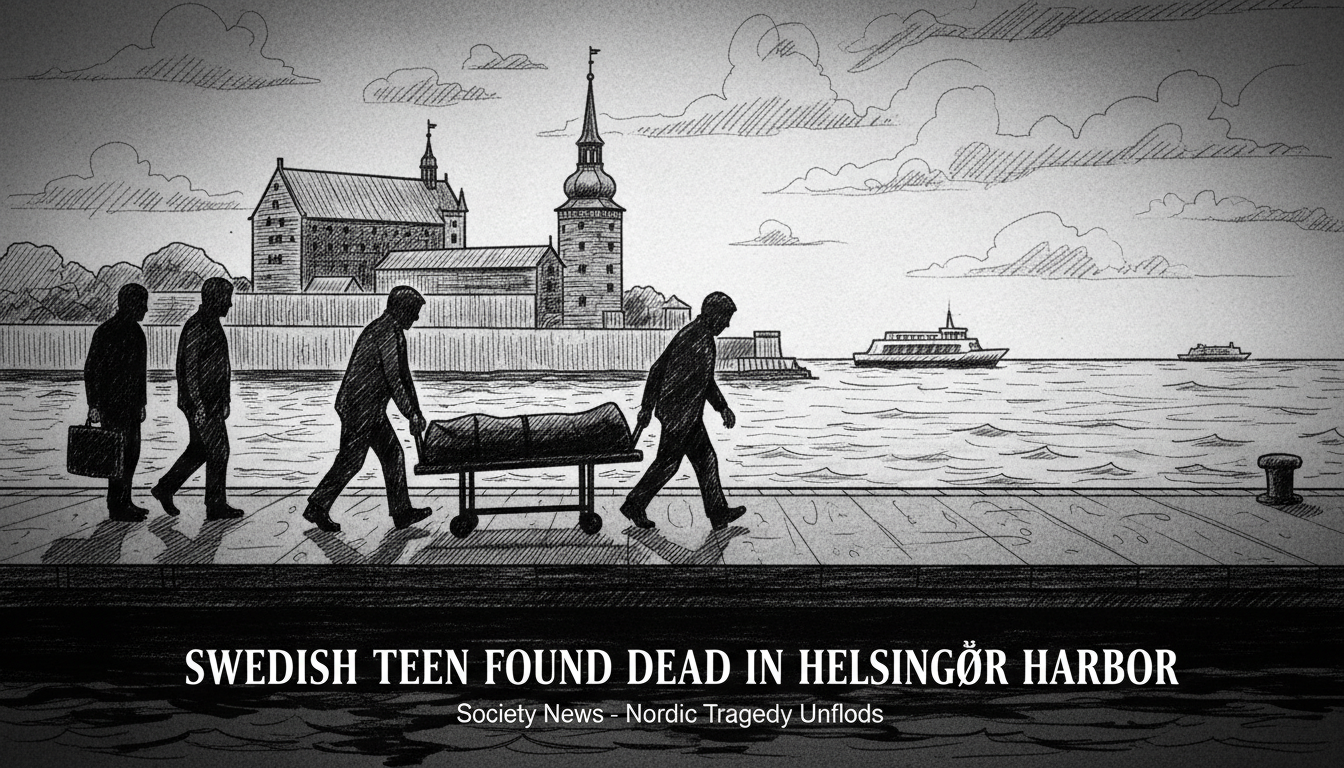 Swedish Teen Found Dead in Denmark's Helsingør Harbor