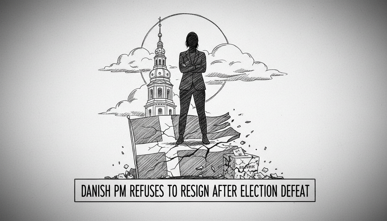 Danish Prime Minister Refuses to Resign After Election Defeat