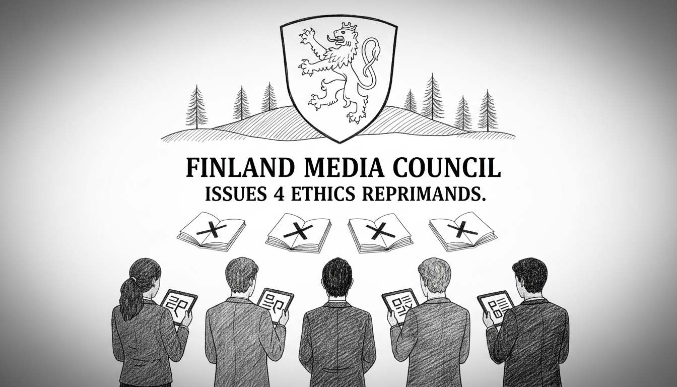 Finland Media Council Issues 4 Ethics Reprimands