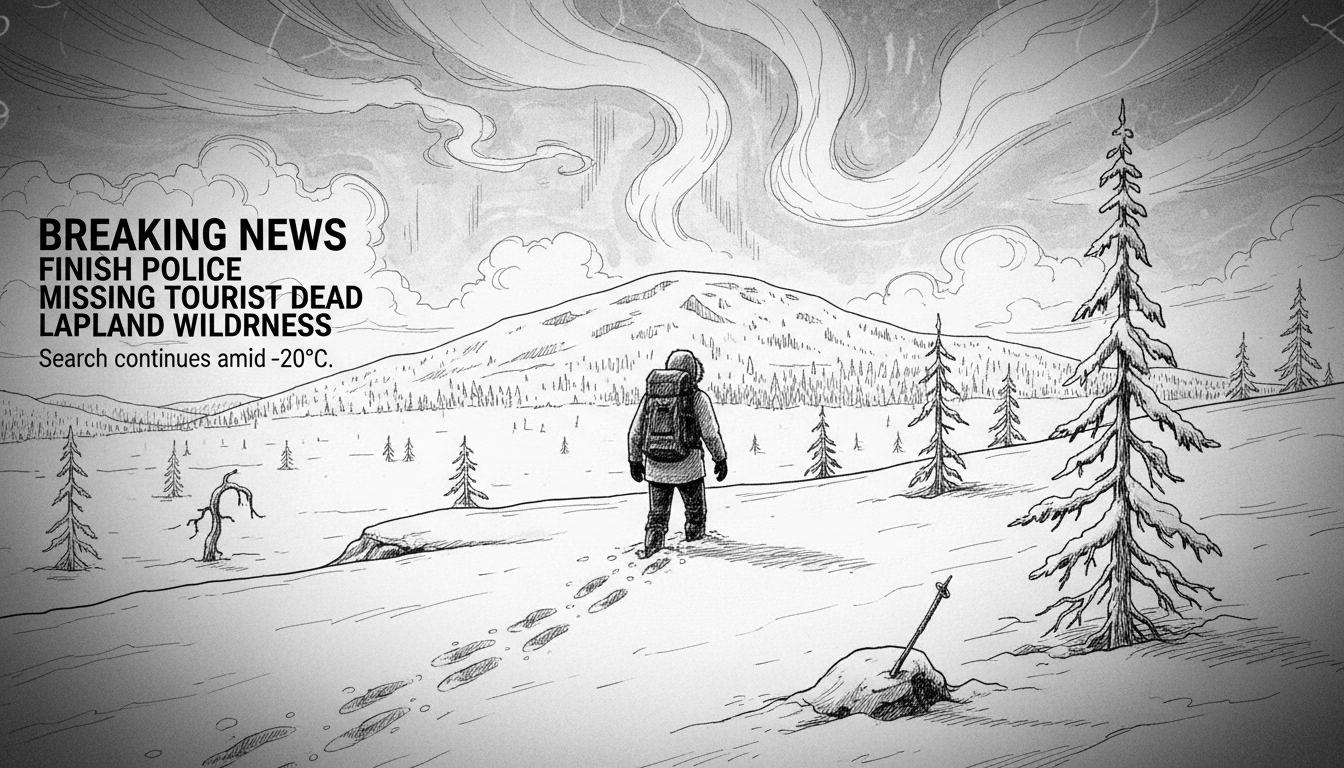 Finnish Police Conclude Missing Tourist Died in Lapland Wilderness