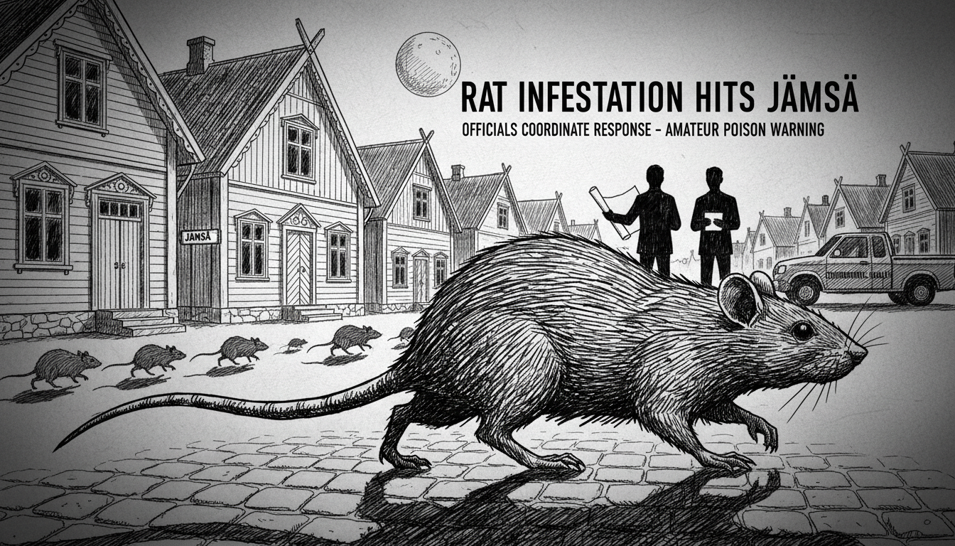 Rat Infestation Hits Jämsä - Here's How Officials Are Responding