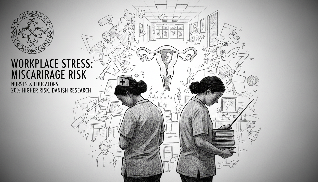 Nurses and Educators Face Higher Risk of Miscarriage Due to Workplace Stress