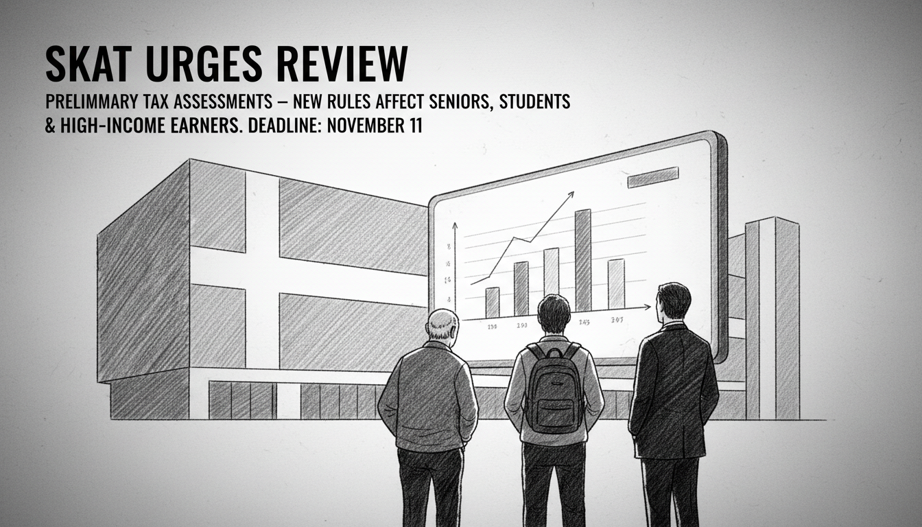 Danish Tax Authority Urges Citizens to Review Preliminary Tax Assessments
