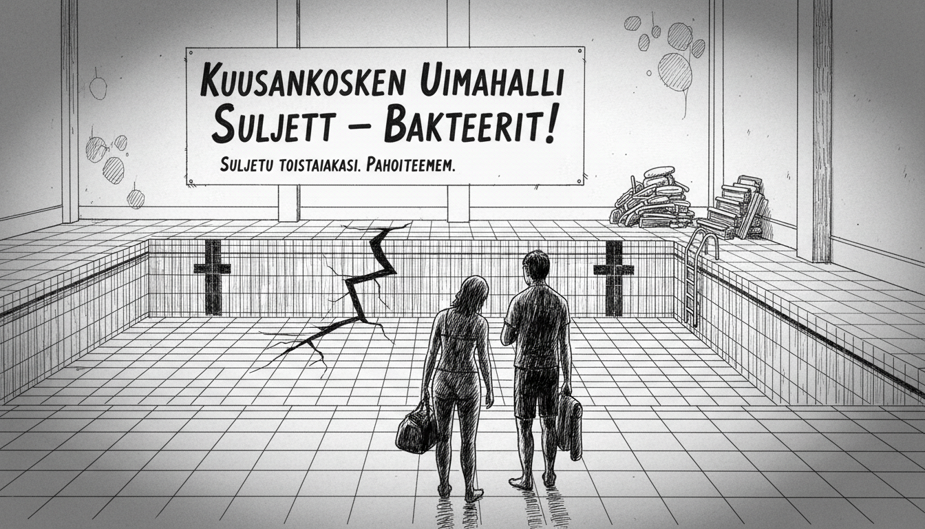 Kuusankoski Swimming Pool Closed Again Due to Bacteria Concerns