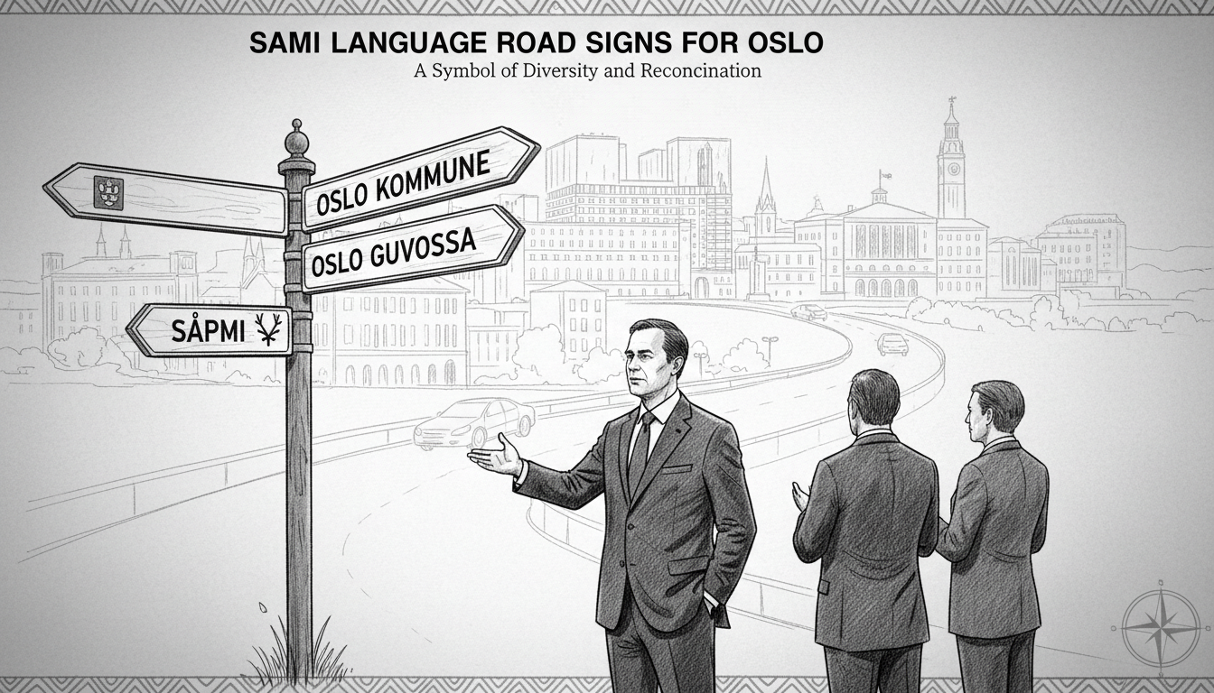 Oslo Mayor Pushes for Sami Language Road Signs