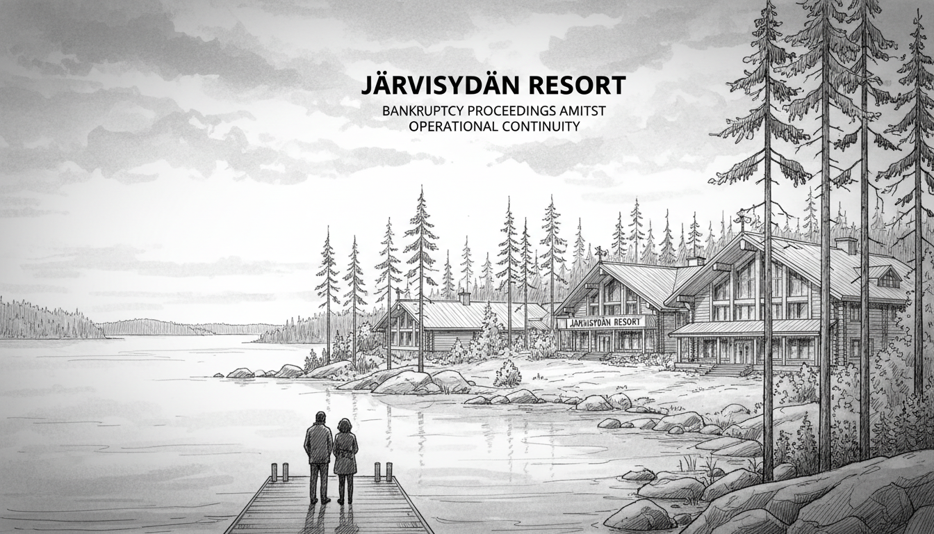 Finnish Lakeside Resort Faces Bankruptcy Proceedings Amid Operational Continuity