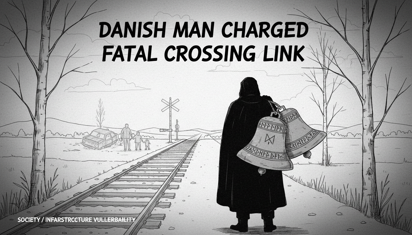 Danish Man Charged Over Theft of Railway Warning Bells Linked to Fatal Crossing