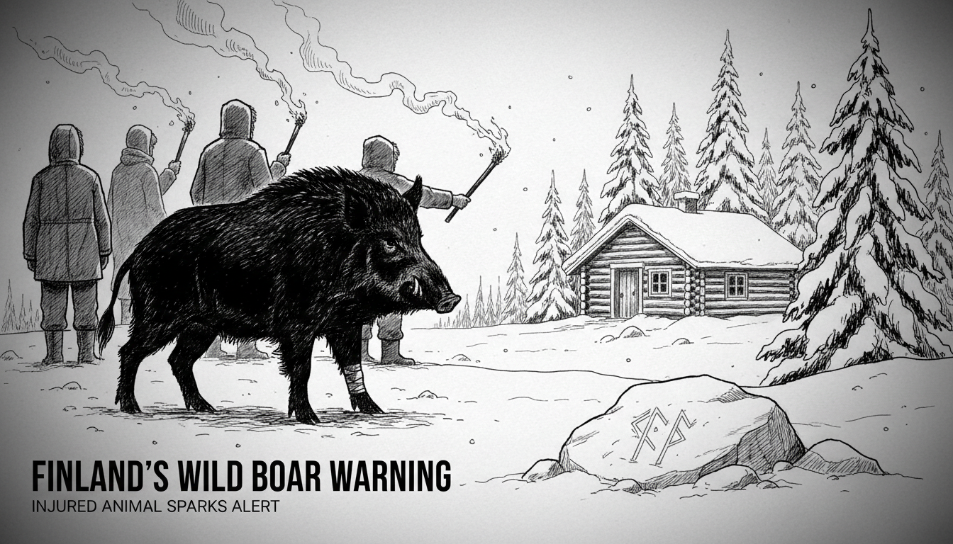 Finland's Wild Boar Warning: Injured Animal Sparks Alert
