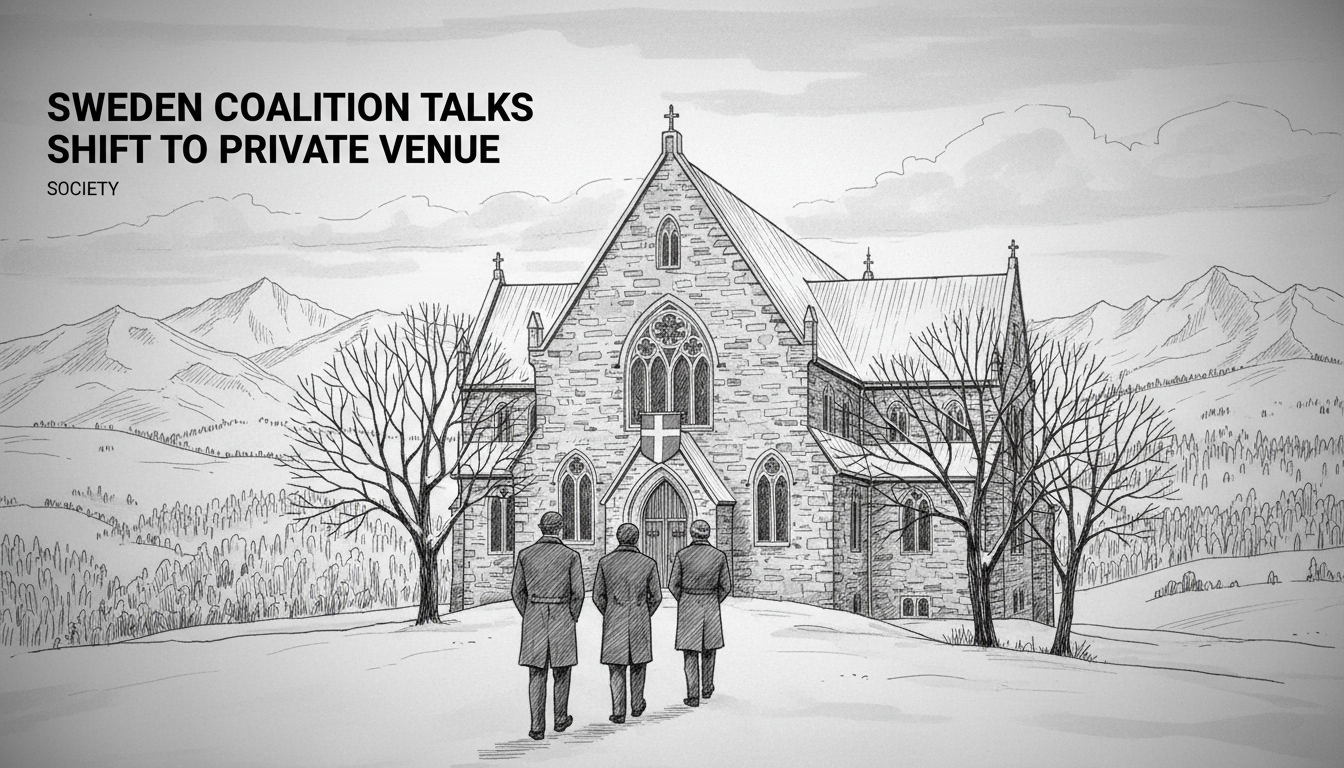 Sweden Coalition Talks Shift to Private Venue