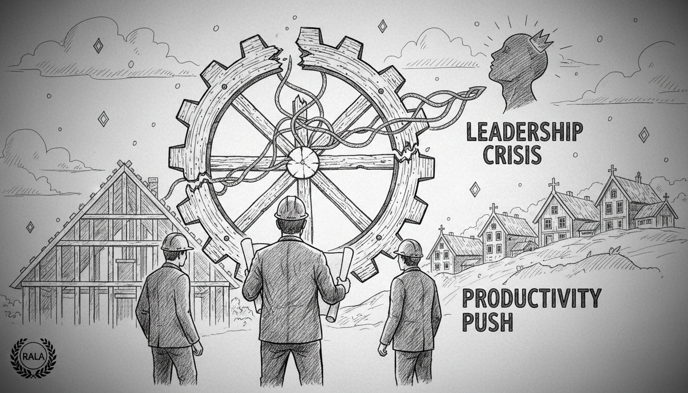 Finnish Construction Sector Confronts Leadership Crisis in Productivity Push