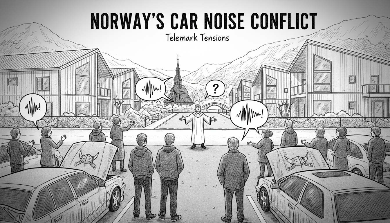 Norway's Car Enthusiasts Clash with Residents Over Noise Complaints
